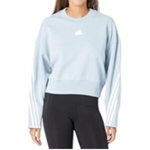 Adidas Sportswear FUTURE ICONS THREE STRIPES Sweatshirt powder blue athleisure